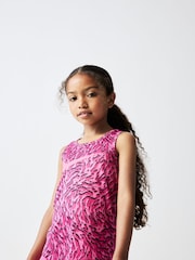 Розовый - Nike Little Kids Veneer Vest and Shorts Set - Image 3 of 14