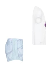 Nike Blue Little Kids Prep In Your Step Top And Shorts Set - Image 5 of 9