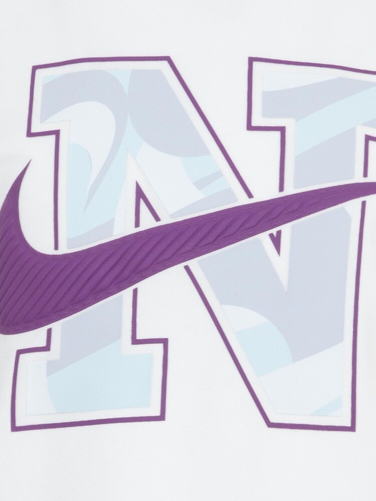 Nike Blue Little Kids Prep In Your Step Top And Shorts Set - Image 9 of 9