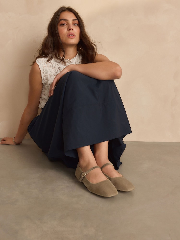 Zeleni žametni - Forever Comfort® Square Toe Mary Jane čevlji - Slika 2 iz 8 Zeleni žametni - Forever Comfort® Square Toe Mary Jane čevlji - Slika 2 iz 8
