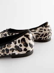 Leopard Standard/Wide Fit Forever Comfort® Ballerinas Shoes - Image 10 of 10