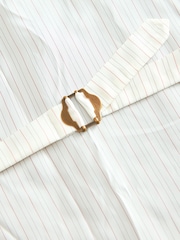 Barbour® Brown Slim Fit Textured Suit Waistcoat - Image 6 of 8