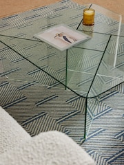 MADE.COM Clear Glass Oki Coffee Table - Image 2 of 3