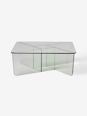 MADE.COM Clear Glass Oki Coffee Table - Image 3 of 3