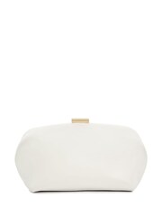 Blanco - Bolso cartera con cierre de broche cubo Expect de Dune London - Imagen 4 de 6
