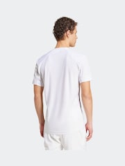 adidas White Tennis Pro AIRCHILL FreeLift T-Shirt - Image 3 of 7