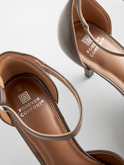 Kaki zelena - Forever Comfort® Closed Toe čevlji z visoko peto čevlji - Slika 6 iz 8