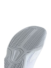 adidas White/Blue Courtflash Speed Tennis Trainers - Image 9 of 9