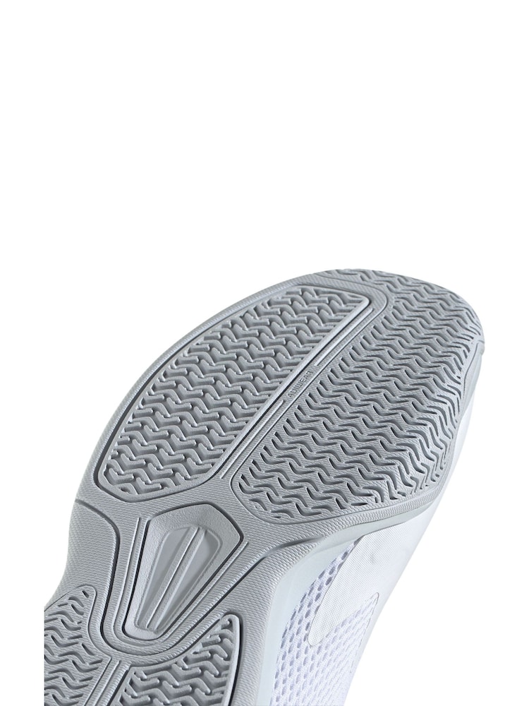 adidas White/Blue Courtflash Speed Tennis Trainers - Image 9 of 9