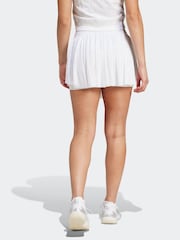 adidas White Tennis Pro Pleated Aeroready Skirt - Image 2 of 7