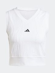 adidas White Vests - Image 9 of 10