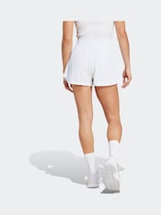 adidas White Tennis Pro AEROREADY Seersucker Shorts - Image 3 of 7