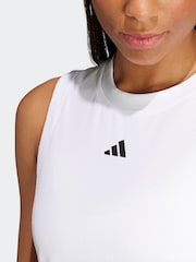 adidas White Tennis Pro AIRCHILL Match Tank Top - Image 2 of 8