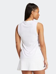 adidas White Tennis Pro AIRCHILL Match Tank Top - Image 5 of 8