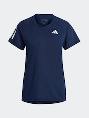 adidas Navy Tennis Club T-Shirt - Image 6 of 6