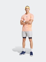 adidas Tennis Pro AEROREADY Shorts and Inner Shorts Set - Image 4 of 7
