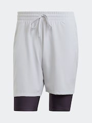adidas Tennis Pro AEROREADY Shorts and Inner Shorts Set - Image 6 of 7