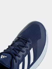 adidas Blue/White Gamecourt 2.0 Tennis Trainers - Image 10 of 11
