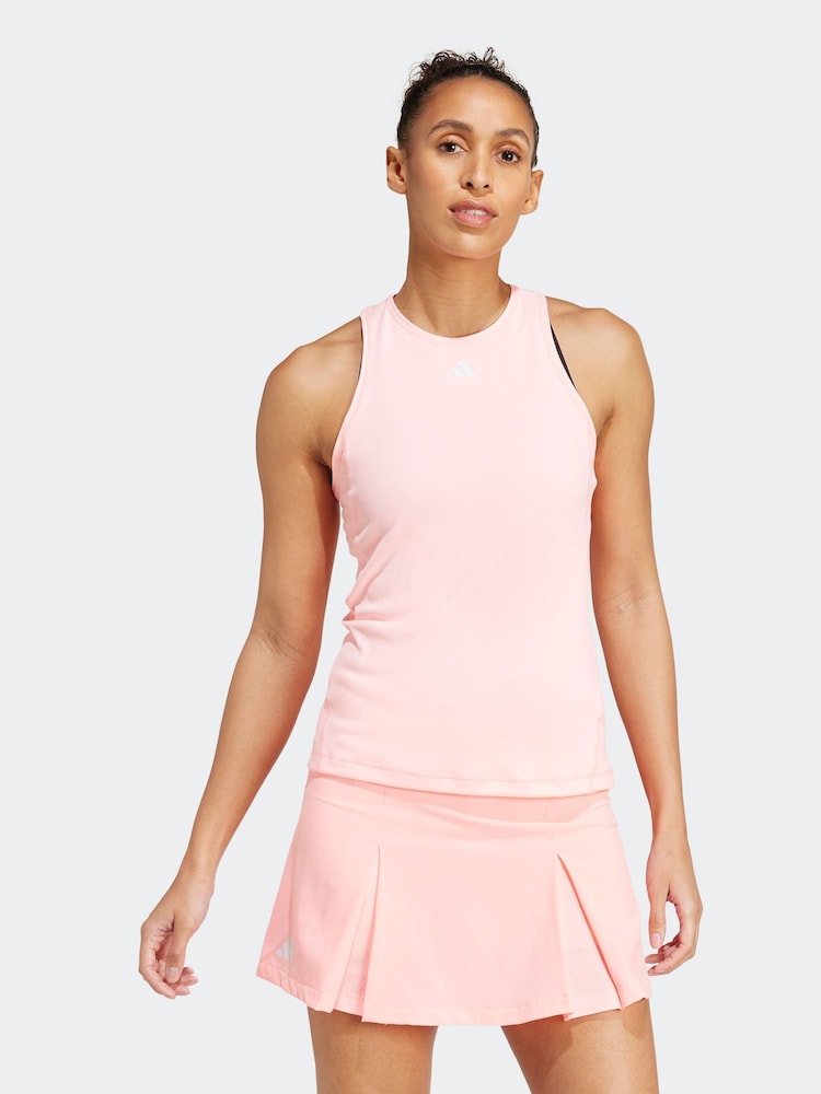 adidas Pink Club Tennis Tank Top - Image 1 of 7