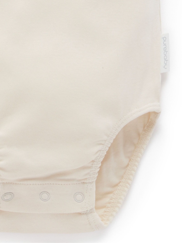 Purebaby Short Sleeve Bodysuits 2 Pack - Imagen 5 de 5