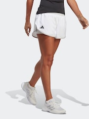 adidas White Adult Sport Club Tennis Shorts - Image 1 of 6