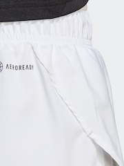 adidas White Adult Sport Club Tennis Shorts - Image 4 of 6