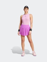 adidas Purple Tennis Pro Pleated Aeroready Skirt - Image 3 of 7