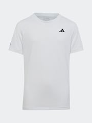 adidas White Tennis Club T Shirt - Image 1 of 5