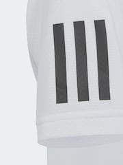 adidas White Tennis Club T Shirt - Image 4 of 5