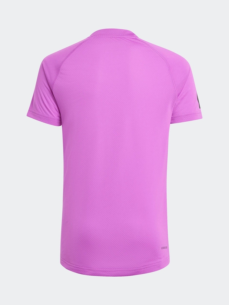 adidas Purple Tennis Club T Shirt - Image 2 of 5