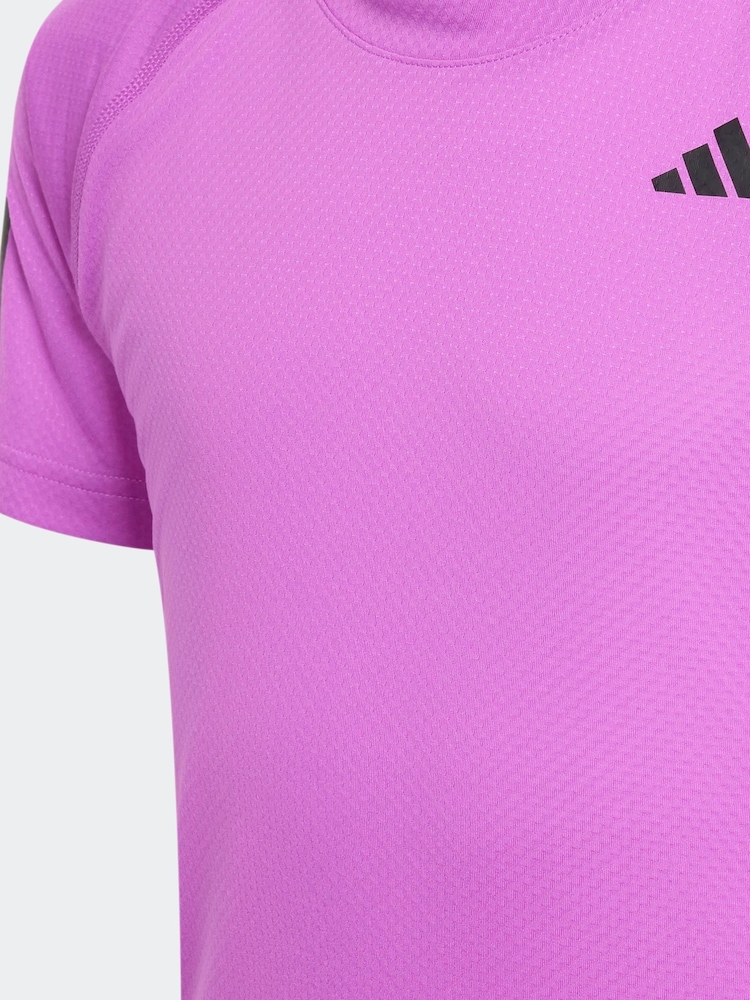 adidas Purple Tennis Club T Shirt - Image 5 of 5