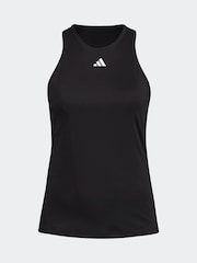 adidas Black Tennis Club Vest Top - Image 1 of 5