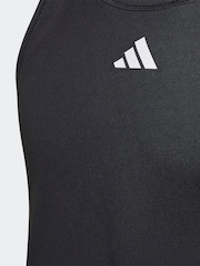 adidas Black Tennis Club Vest Top - Image 5 of 5