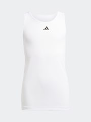 adidas White Tennis Club Vest Top - Image 1 of 5