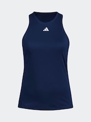 adidas Navy Tennis Club Vest Top - Image 1 of 5
