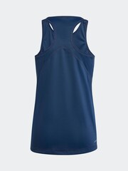 adidas Navy Tennis Club Vest Top - Image 2 of 5