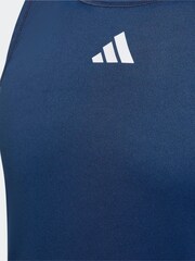 adidas Navy Tennis Club Vest Top - Image 3 of 5