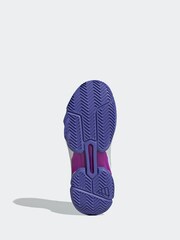 adidas Aqua Blue Courtjam Control 3 Tennis Shoes - Image 5 of 8