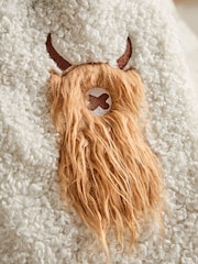 Natural Hamish The Highland Cow Hot Water Bottle - Image 3 of 5