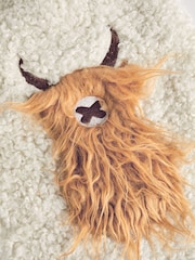 Natural Hamish The Highland Cow Hot Water Bottle - Image 4 of 5