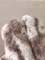 Animal Print Faux Fur Hot Water Bottle - Image 2 of 3