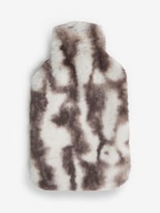 Animal Print Faux Fur Hot Water Bottle - Image 3 of 3