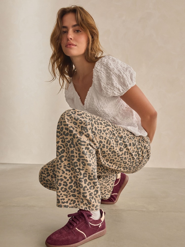 Burgundsko rdeča - Forever Comfort® Nizke retro usnjene trenirke - Slika 2 iz 11