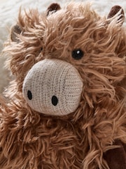Natural Hamish The Highland Cow Microwaveable Hottie - Image 2 of 3
