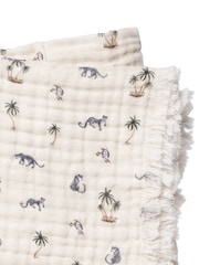 Elodie Details Garden Leos Resort Soft Cotton Blanket - Image 5 of 7