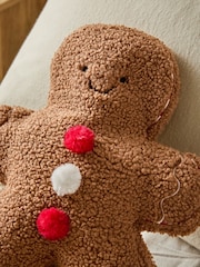 Brown Gingerbread Man Hot Water Bottle - Image 2 of 3