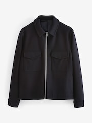 Black Trucker Shacket - Image 3 of 6