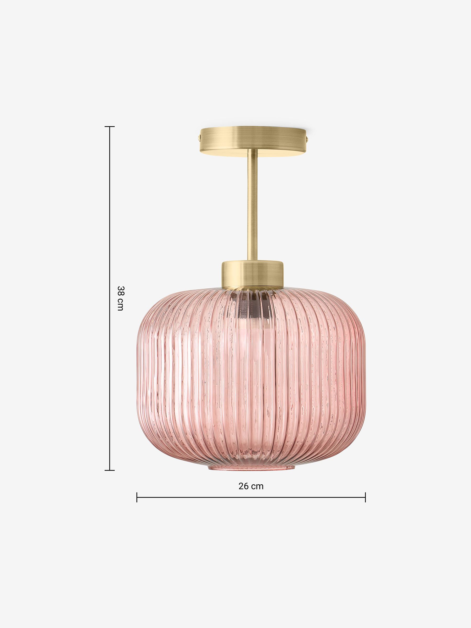 Next pink ceiling light cheap