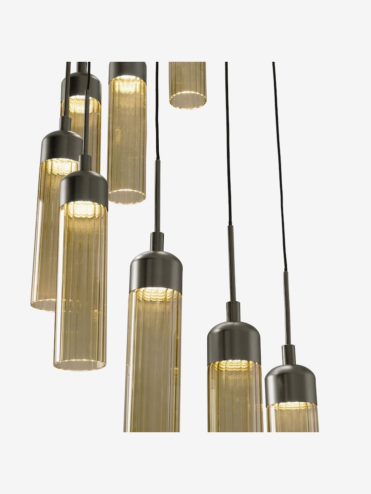 MADE.COM Pewter Chandelier Verona Flush Ceiling Light - Image 2 of 6 MADE.COM Pewter Chandelier Verona Flush Ceiling Light - Image 2 of 6