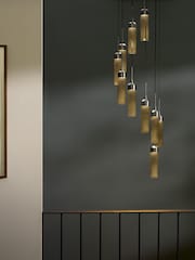 MADE.COM Pewter Chandelier Verona Flush Ceiling Light - Image 4 of 6